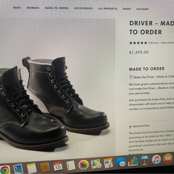 Dayton Driver boots BRAND NEW size 9 Dayton which fits 10.5 US - Picture 15 of 15